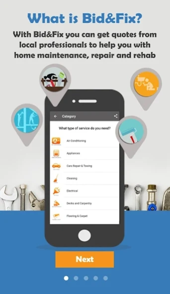 Bid&Fix - Hire local service 2.1.7 Screenshot