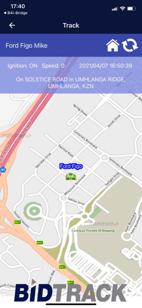 Bidtrack Fleet Mobile 1.0.8 Screenshot