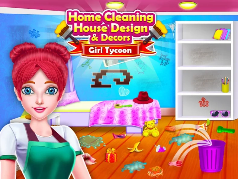 Big House Cleaning Girls Games 1.0.6 Screenshot