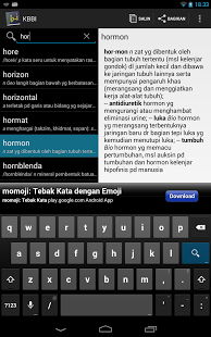 Big Indonesian Dictionary KBBI 4.0.0 Screenshot