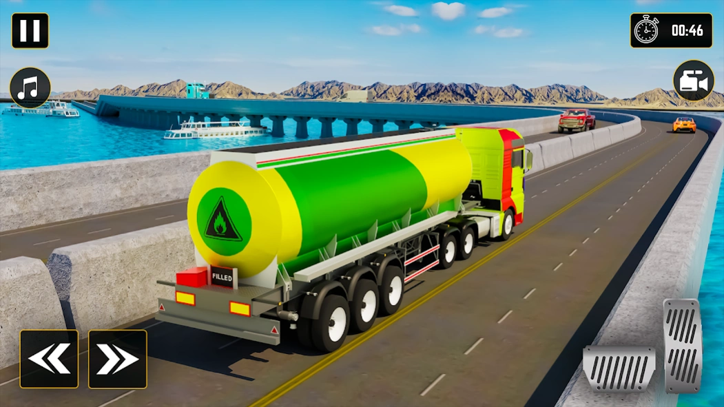 Euro Truck: Oil Transport 3D 2.6 Screenshot