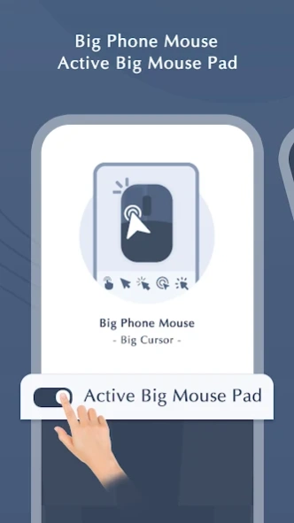 Big Phone Mouse - Big Cursor 1.5 Screenshot