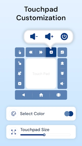 Mouse Touchpad for Big Phone 2.5 Screenshot