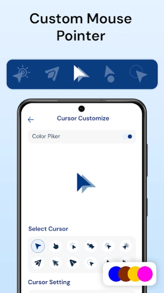 Mouse Touchpad for Big Phone 2.5 Screenshot