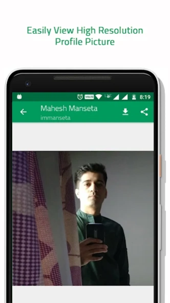 Big Profile Photo & Big Profil  Screenshot