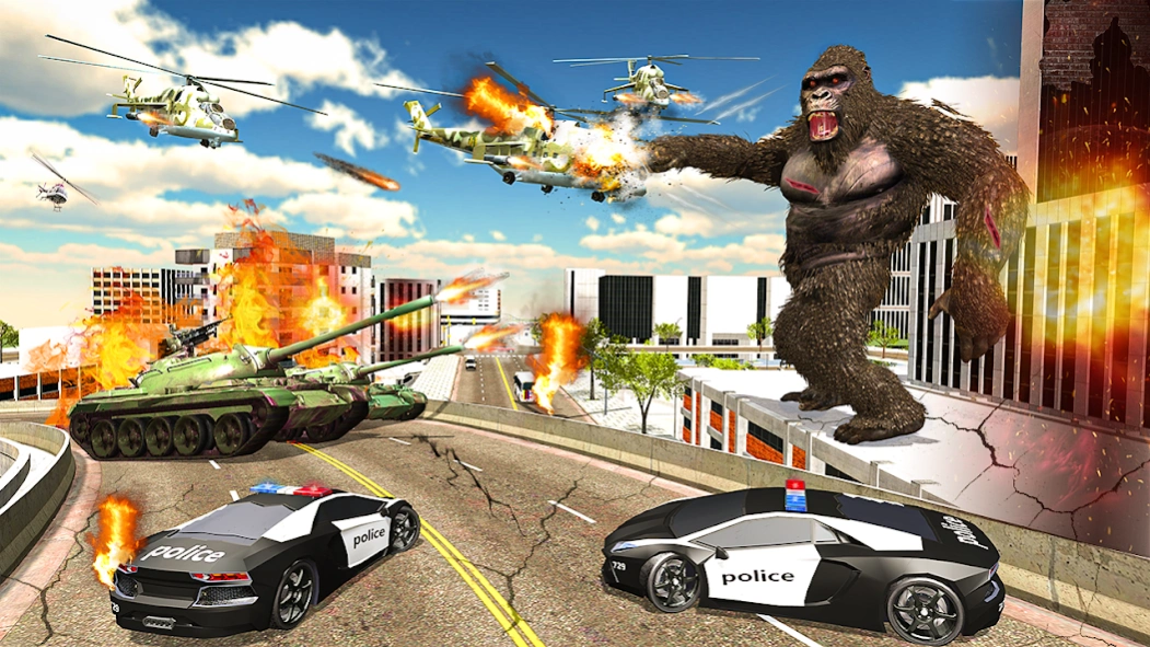 Bigfoot Monster Kong Rampage  Screenshot
