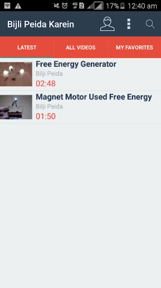 Bijli Paida Karein 1.2 Screenshot