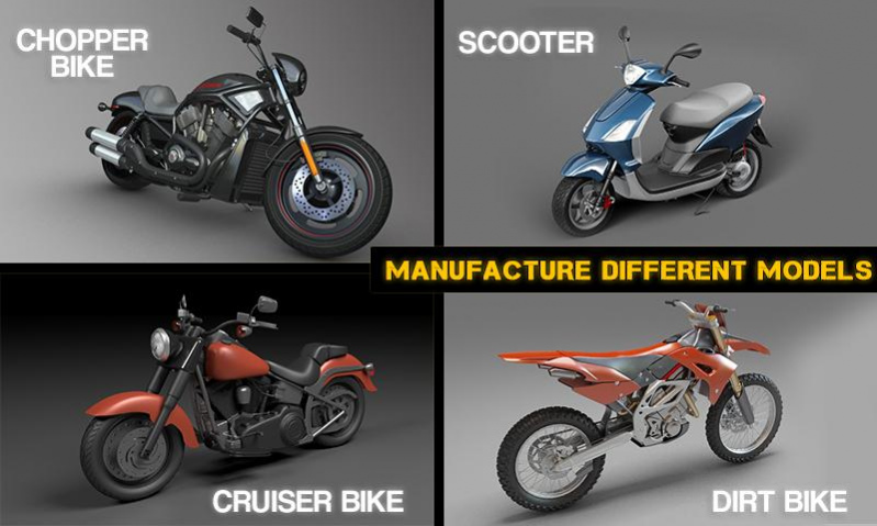 Bike Builder Shop 3D: Motorcycle Mechanic Factory 1.8 Screenshot