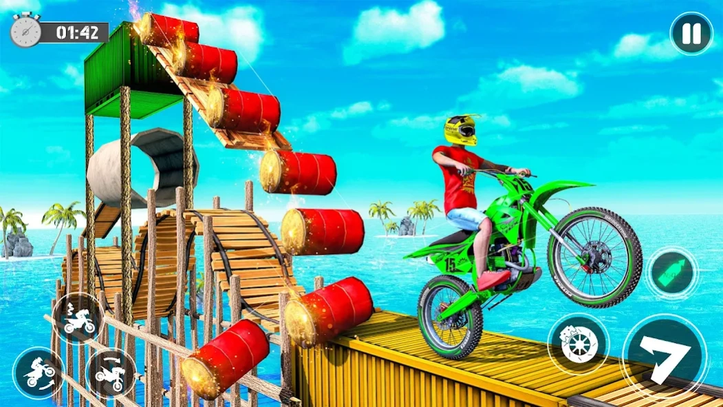Bike Stunt Race Tricks Master 1.9 Screenshot