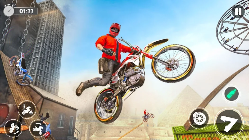 Bike Stunt Race Tricks Master 1.9 Screenshot