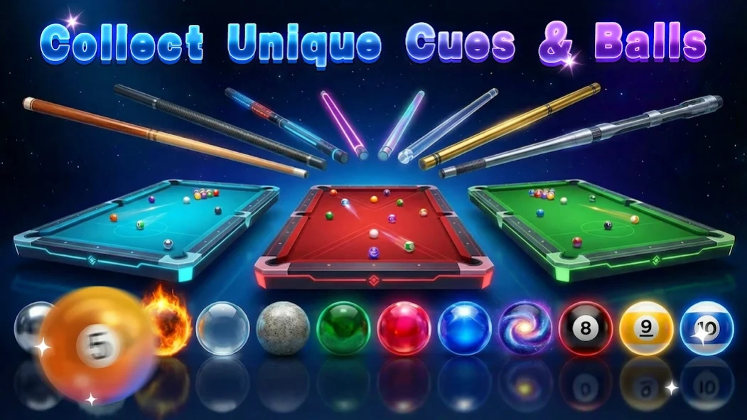 Billiards Legend: Pocket Games 1.7.9 Screenshot
