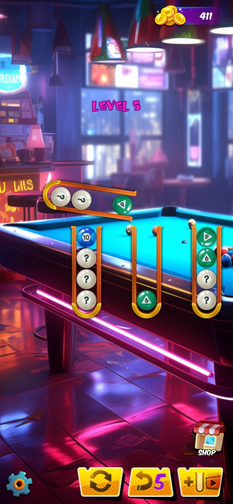Billiards Sort 1.1.1 Screenshot