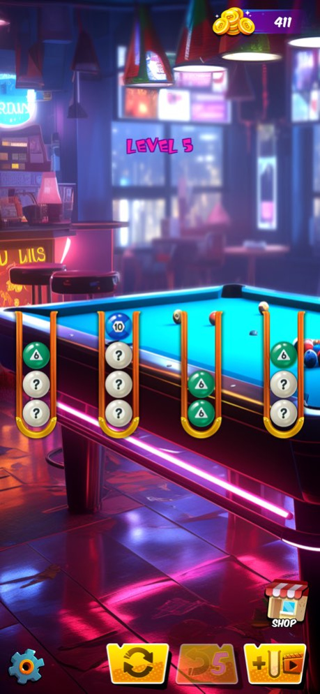 Billiards Sort 1.1.1 Screenshot