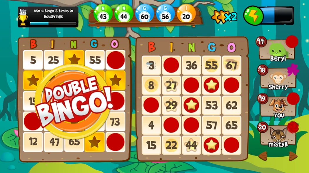 Bingo Abradoodle: Mobile Bingo 4700 Screenshot
