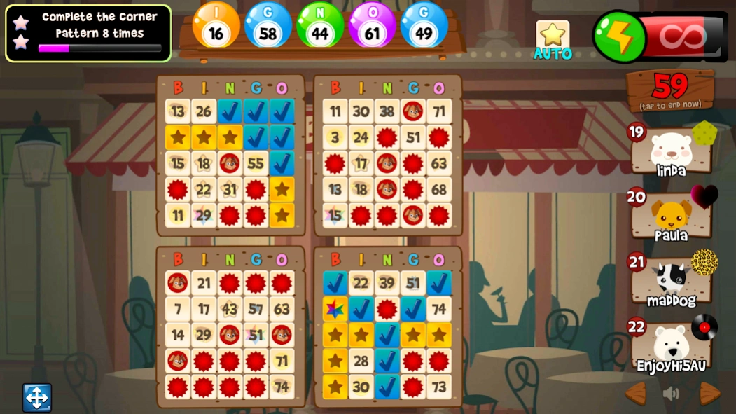 Bingo Abradoodle: Mobile Bingo 4700 Screenshot