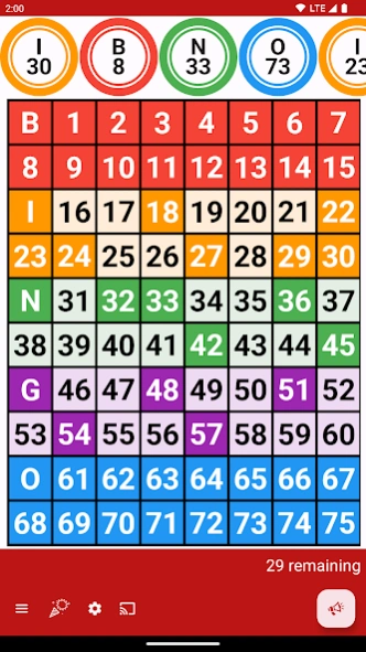 Bingo Caller 5.5.6 Screenshot
