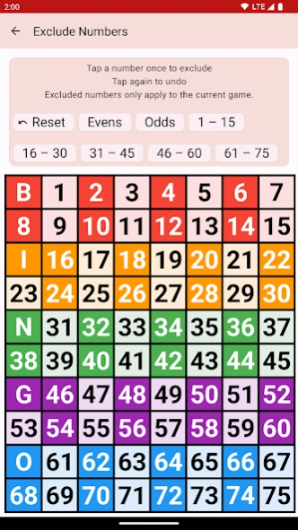 Bingo Caller 5.5.6 Screenshot