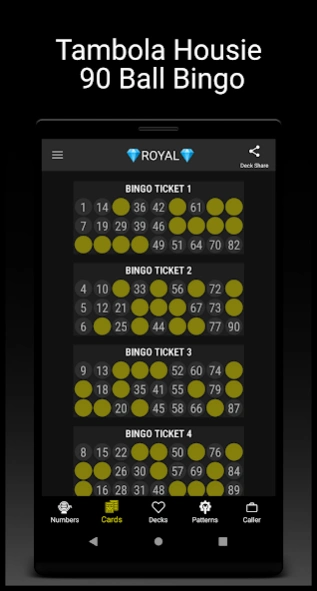 Snap Bingo Caller & Verifier 4.77 Screenshot