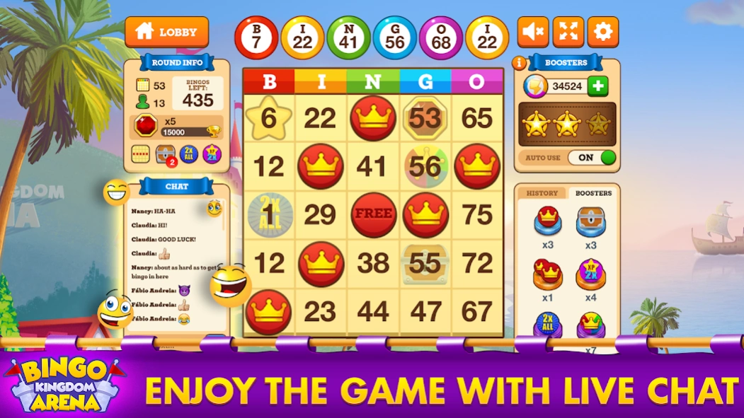 Bingo Kingdom Arena-Tournament 2.300.985 Screenshot