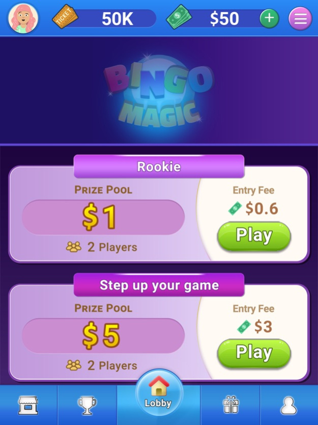 Bingo Magic: Win Real Cash  Screenshot