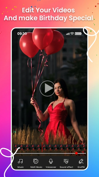 Birthday Photo Frame With Song 1.0 Screenshot