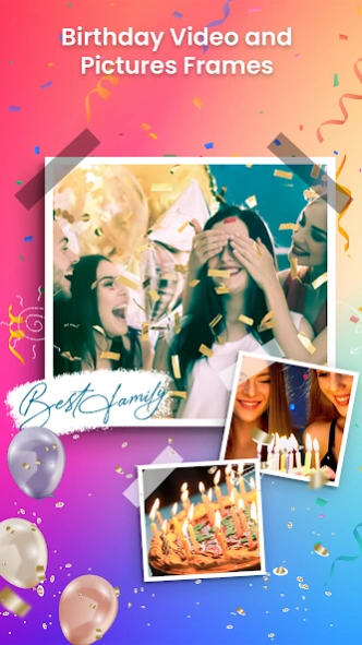 Birthday Photo Frame With Song 1.0 Screenshot