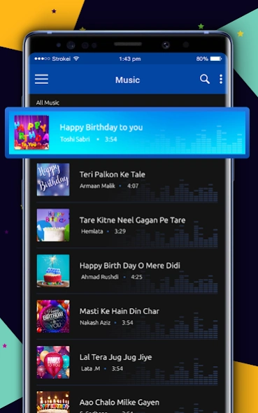 Birthday Video Maker 2025 1.18 Screenshot