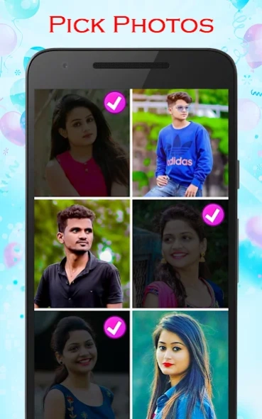 Birthday Videomaker with music  Screenshot
