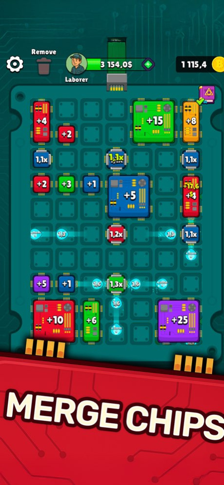 BitСoiner - Merge Chips 1.2 Screenshot