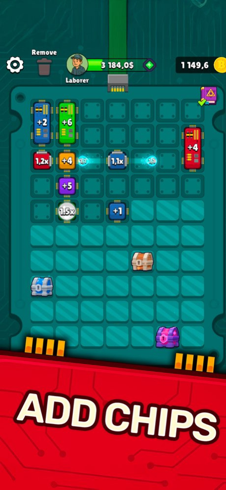 BitСoiner - Merge Chips 1.2 Screenshot