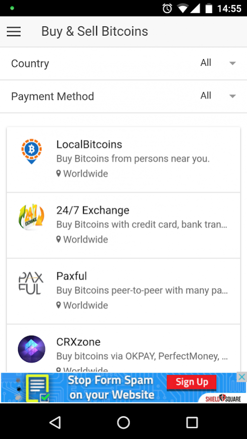 Bitcoin & Altcoins 1.0.1 Screenshot
