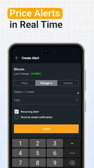 Investing: Crypto Data & News 2.7.3 Screenshot