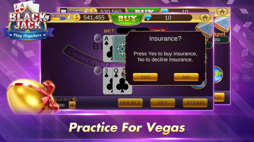 BlackJack 21 - Offline Games 1.5.9 Screenshot