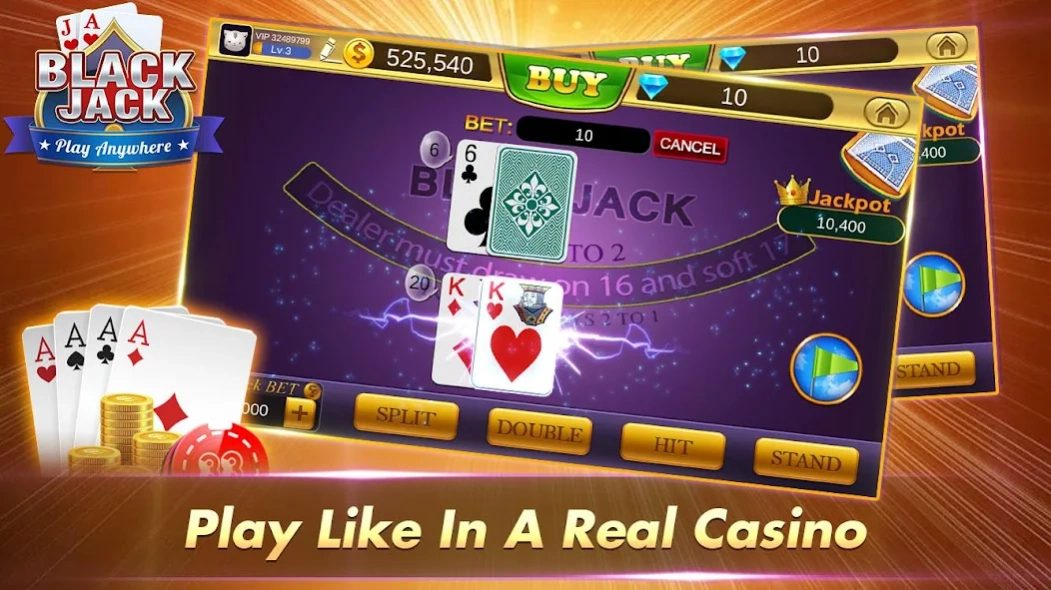 BlackJack 21 - Offline Games 1.5.9 Screenshot