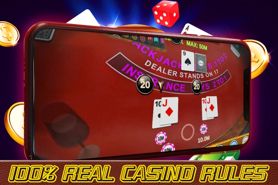 Blackjack - Casino Card Game 2.4 Screenshot