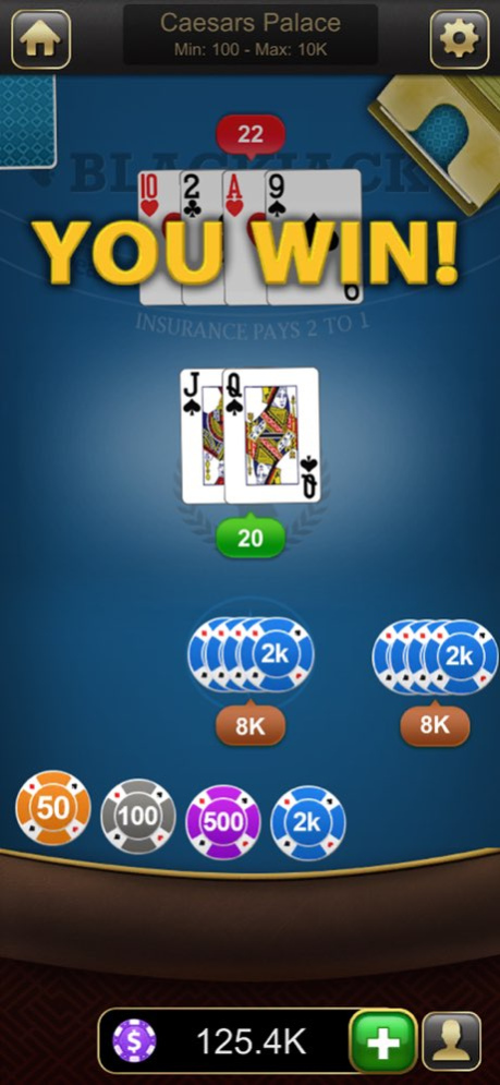 Blackjack Classic - Card Game 1.2.12 Screenshot