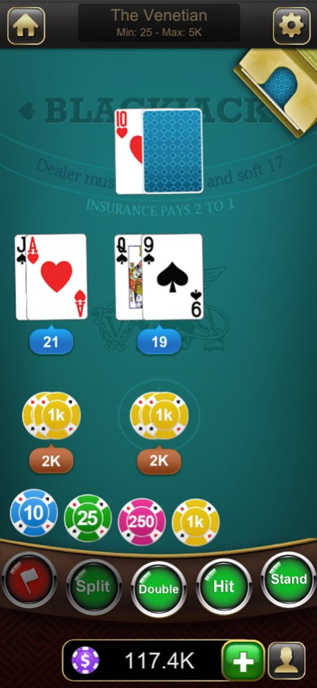 Blackjack Classic - Card Game 1.2.12 Screenshot