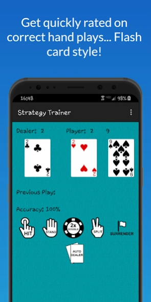 Blackjack Strategy Trainer 3.7.0 Screenshot