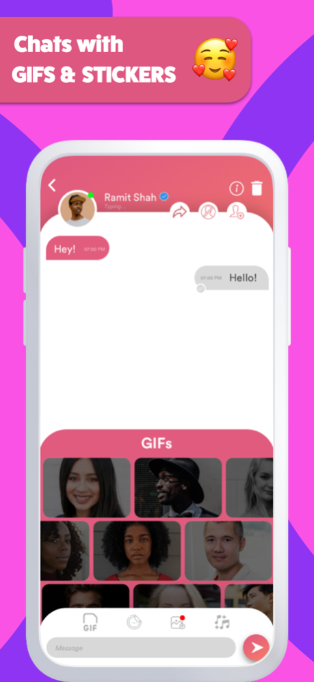 Blindmatch anonymous chat 1.8 Screenshot
