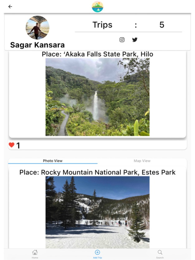 BlissOut: Travel Planner 1.2.0 Screenshot