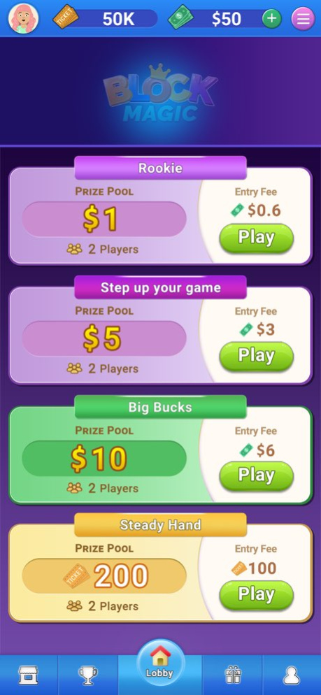 Block Magic: Win Real Cash 1.1 Screenshot