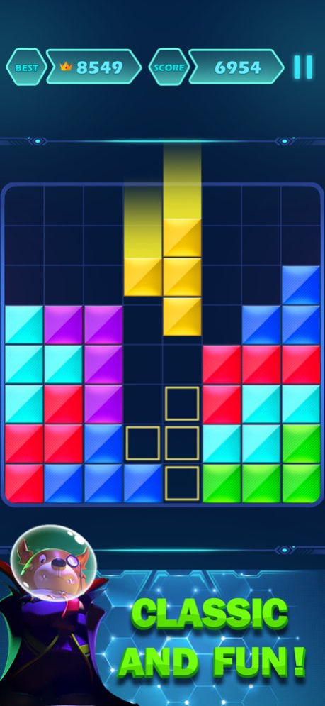 Block Puzzledom 1.3 Screenshot