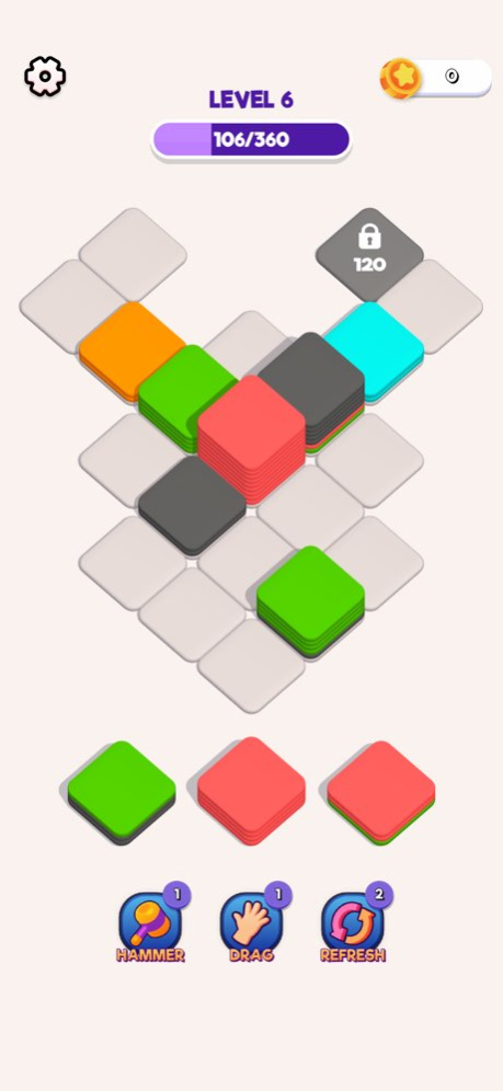 Block Sort 3D - ASMR Tile Sort 1.1.5 Screenshot