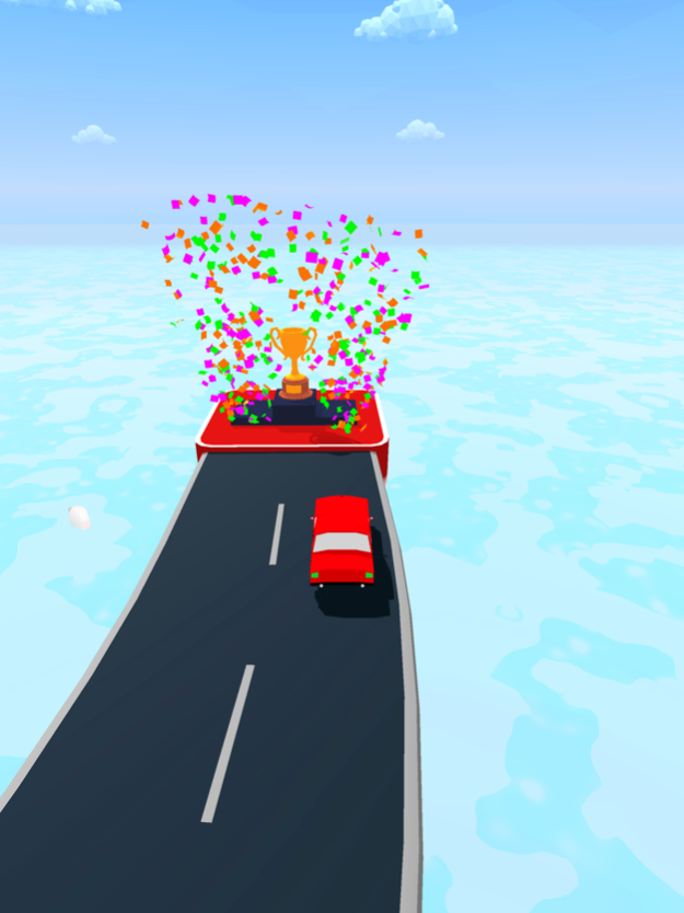 Blocky Car Rush 3D  Screenshot