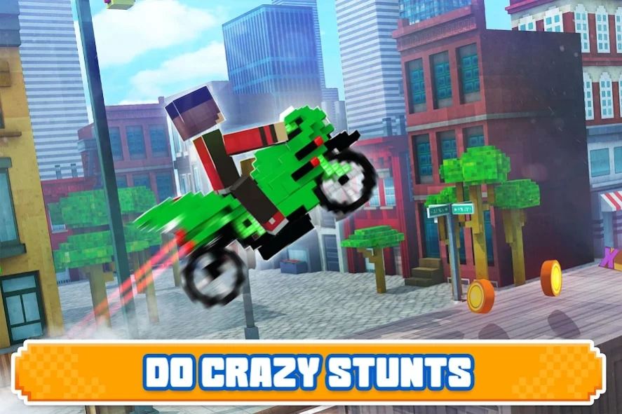Blocky Superbikes Race Game 2.11.45 Screenshot