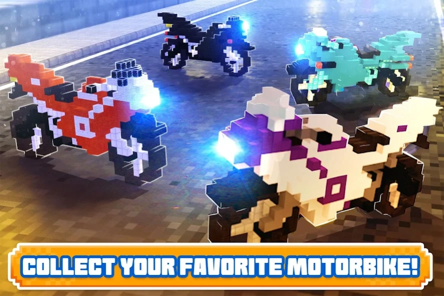 Blocky Superbikes Race Game 2.11.45 Screenshot