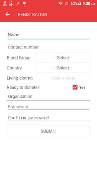Blood Friend-Find Blood Donors 4.1.2 Screenshot