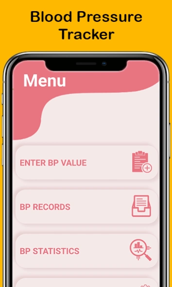 Blood Pressure App 4.1 Screenshot