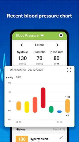 Blood pressure - Blood Sugar 1.0.70 Screenshot