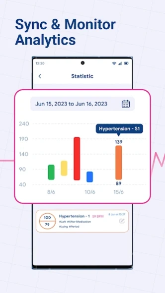 Blood Pressure Monitor & Diary 1.1.3 Screenshot